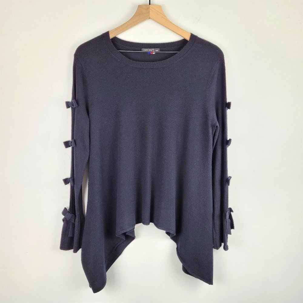 Louise Orop Handkerchief Hem Sweater